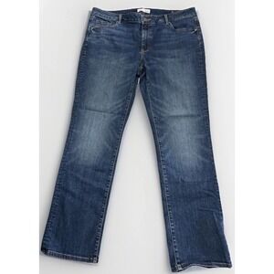 LOFT Women's Straight Leg Jeans - Dark Blue